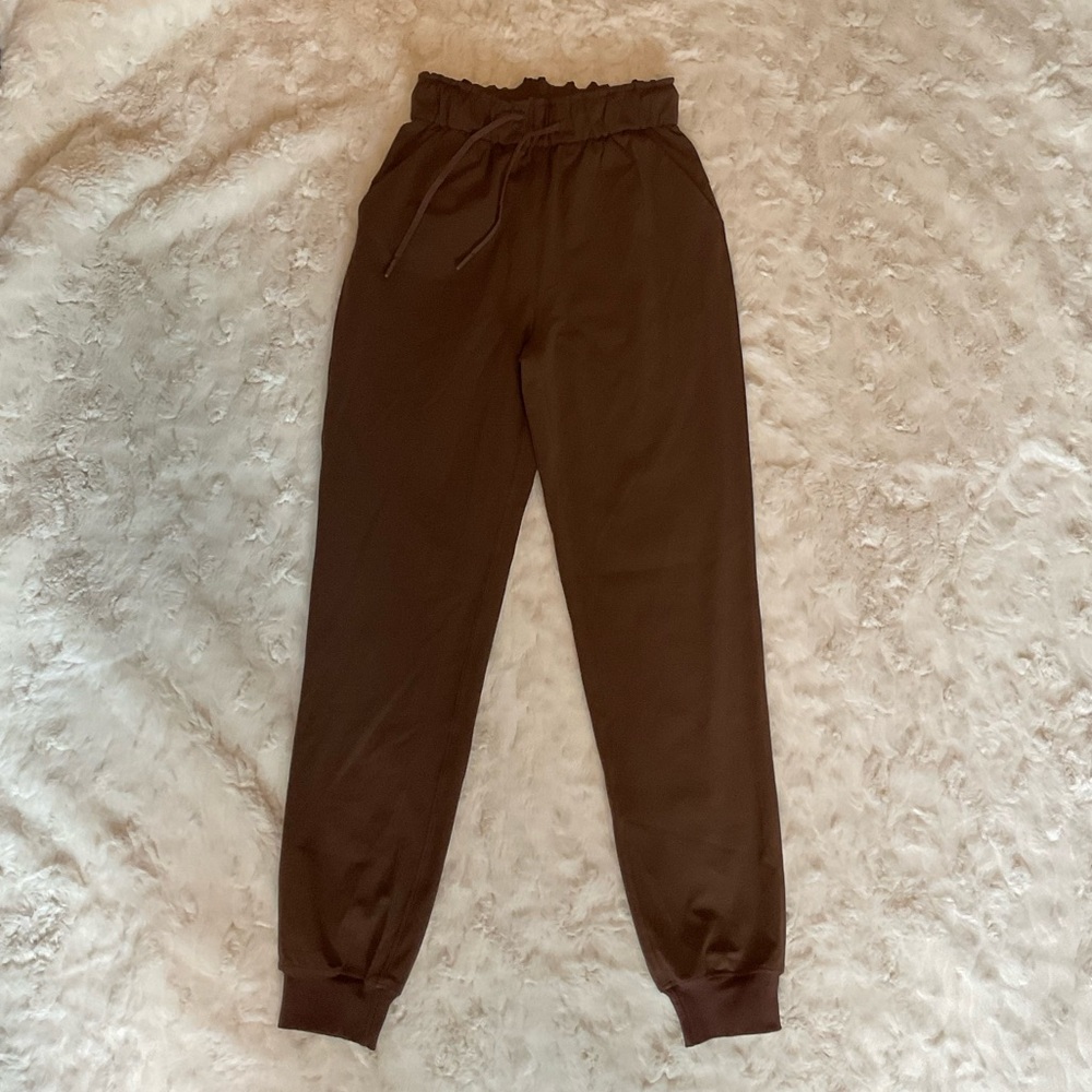 lululemon athletica Brown Track Pants